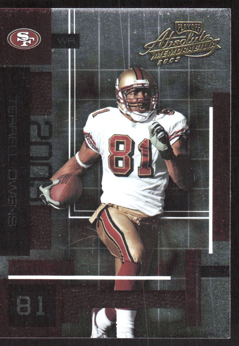 3256I 2003 Playoff Absolute Memorabilia #87 Terrell Owens