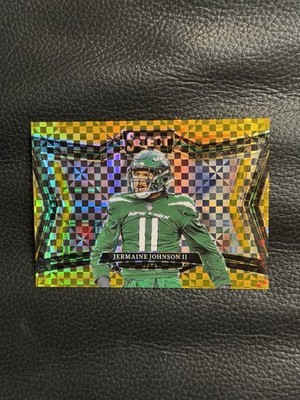 2024 Select Jermaine Johnson Field Level Gold Prizm /10 Jets