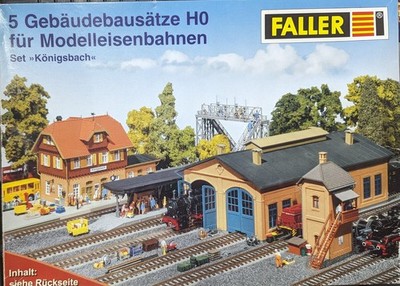 Faller 8204 HO ''Konigsbach'' Railroad Station Building Kit