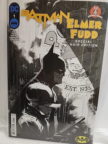 BATMAN ELMER FUDD Special Noir B&W Edition #1 2024