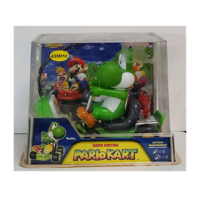 NKOK Mario Kart Yoshi 49MHz Remote Control Car Green Super Mario