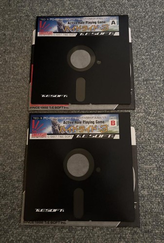 Hydlide 3: The Space Memories PC-8801 mkII SR Floppy Disk T&E Soft - Picture 14 of 24