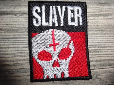 Slayer Shape Patch Thrash Metal Exhumer Anvil Toxic Holocaust *