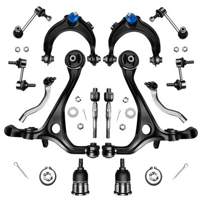 Honda/Acura (2003-2007) Full Suspension Kit Front/Rear Control Arms, Sway Bars