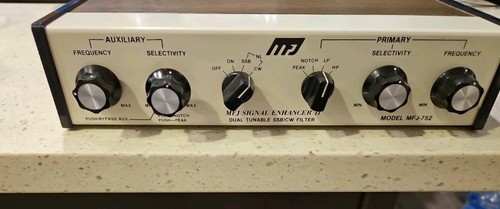 MFJ-752 Signal Enhancer II Dual tunable SSB/CW filter - Picture 2 of 5