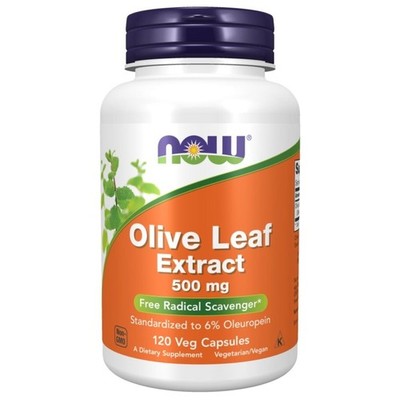 Now Foods Olive Leaf Extract Olivenblattextrakt 500 mg - 120 Kapseln