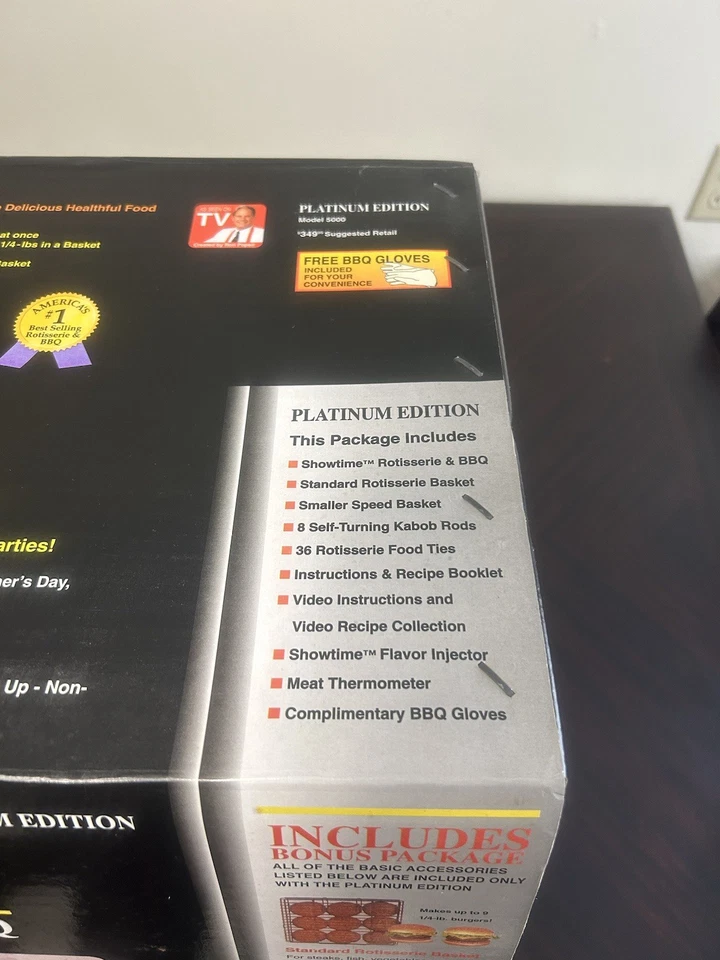 NUEVO HORNO ASADOR Y BARBACOA RONCO 5000 SHOWTIME Foto 4 de 4