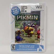 Pikmin New Play Control Nintendo Wii NEW Factory Sealed Costco Sticker