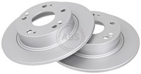 2X A.B.S. Bremsscheibe 17465 FüR Accord Honda Cn Cl 7 CL7 Ctdi CN1 CL9
