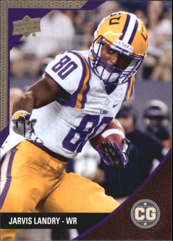 2014 Upper Deck Conference Greats Pewter #63 Jarvis Landry - FB