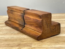 Vintage Large Tyzack Complex Moulding Plane Lambs Tongue Sash Plane Tool