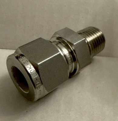 10 mm Außendurchmesser Push Fit x 1/4'' BSPT Stecker 316 Edelstahl FD