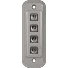 Storm Interface 1000 Series 4 Key Vandal Resistant Keypad,4 Key,Ip65