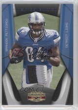 2009 Donruss Gridiron Gear Next Generation 8/10 Brandon Pettigrew #27 Auto 0f8