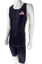 Men Adidas Pro Elite Speed Suit Size Medium Rheon Sleeveless Running IN1132 300