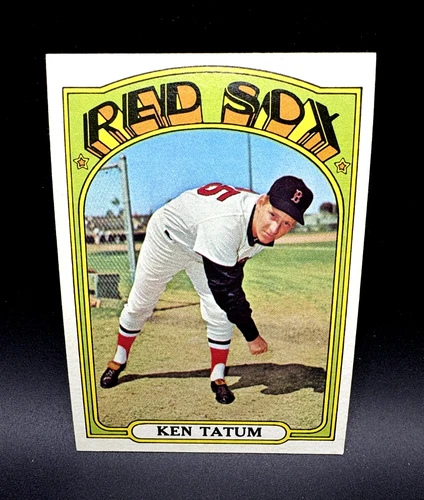 1972 TOPPS "KEN TATUM" BOSTON RED SOX (HIGH #772) NM-MT (COMBINED SHIP)