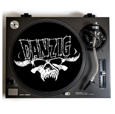 DANZIG Turntable Slipmat for Vinyl Records 12" DJ Slip Mat samhain misfits punk