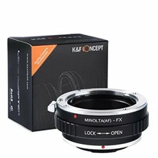 K&F Concept Adapter for Minolta(AF) Sony Alpha AF Mount to Fujifilm X FX Camera
