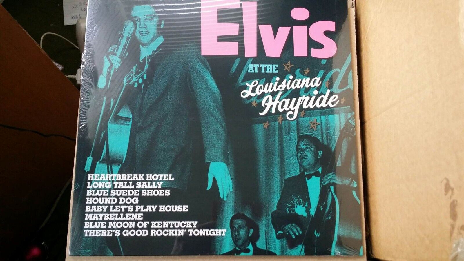 Elvis Presley - At The Louisiana Hayride LP UK 2022