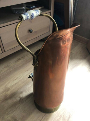 Rare porte-parapluie / seau à charbon - Cuivre - Catawiki