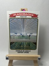 CHARLES DE GAULLE AIRPORT OPENS 2023 Topps Heritage News Flashbacks #NF-5