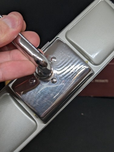 NOS 1955 MERCURY MONTEREY MONTCLAIR MC NON GLARE REAR VIEW MIRROR BV-18400A - Picture 10 of 23