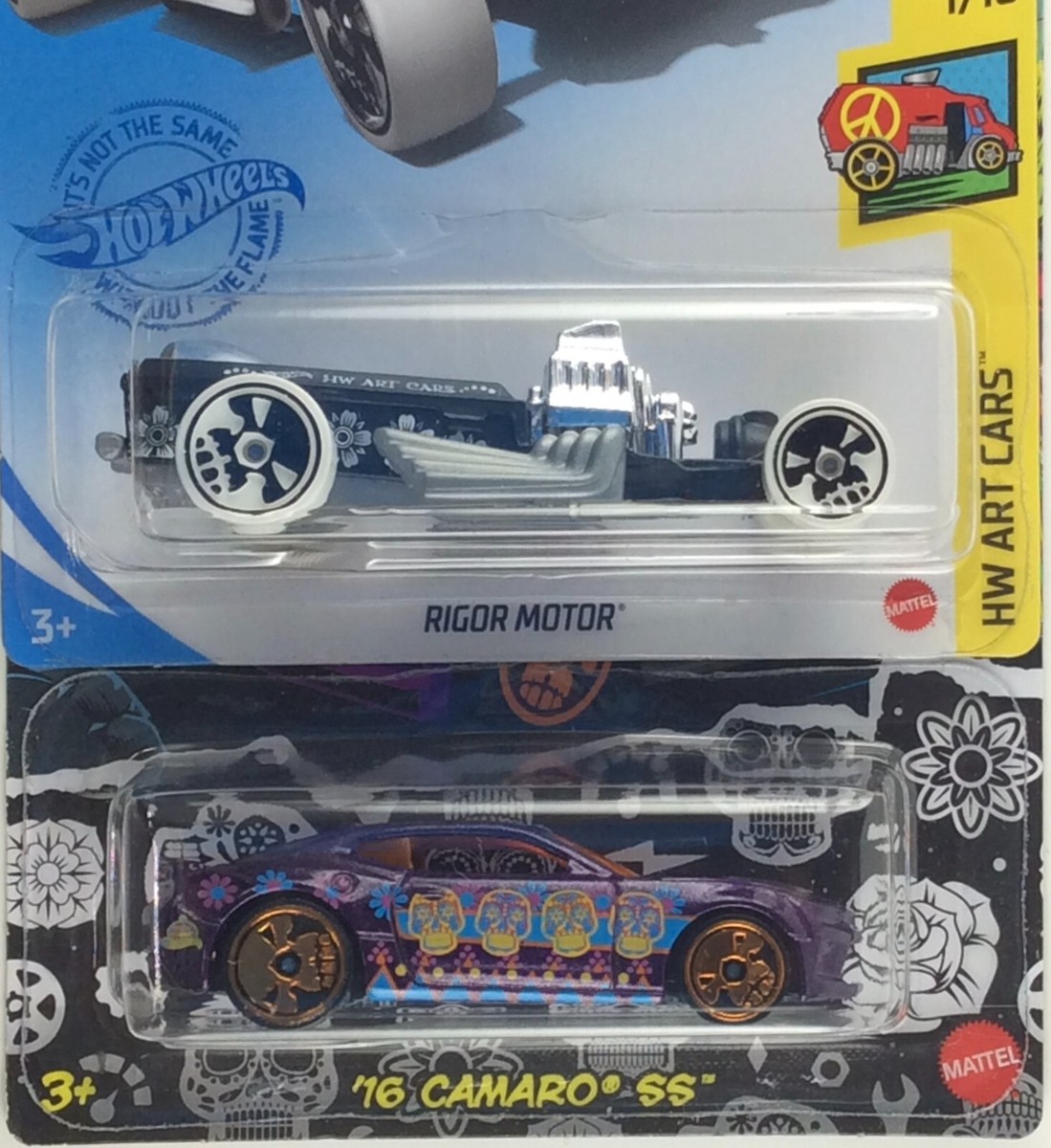 Hot Wheels Dia de los Muertos Day of the Dead 16 Camaro SS, Rigor
