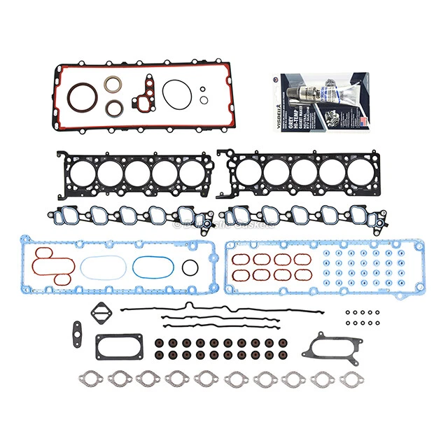 Полный комплект прокладок подходит для Ford E350 E450 F250 F350 Super Duty 6,8 л 20 В SOHC 03–13 годов выпуска - Изображение 2 из 4