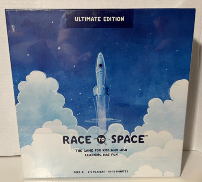 Race To Space Ultimate Edition Strategic Board Game--ages 8+-- NEW