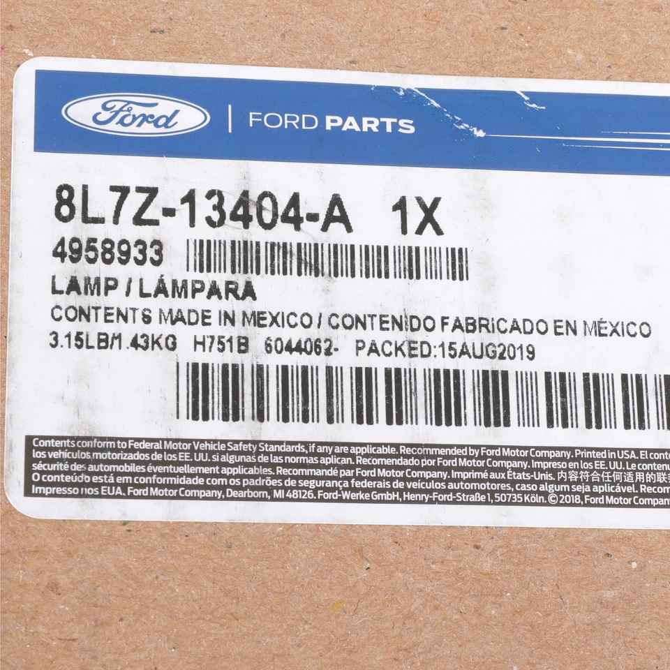 Lincoln Navigator 2007-2014 lado del pasajero derecho esquina exterior luz trasera OEM NUEVO Foto 3 de 3
