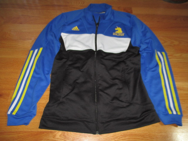 Rare QUALIFIER BOSTON MARATHON Adidas Running (MED) Climalite Jacket image 2