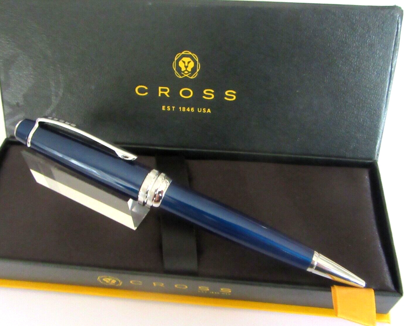 Stylo bille Cross Bailey bleu parfait pour vos réunions professionnelles