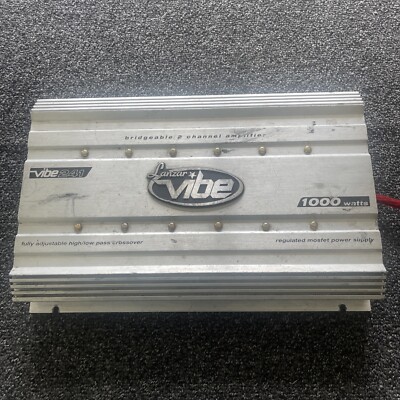 LANZAR Vibe 1000 WATT 2 Channel Bridgeable Amplifier Vibe