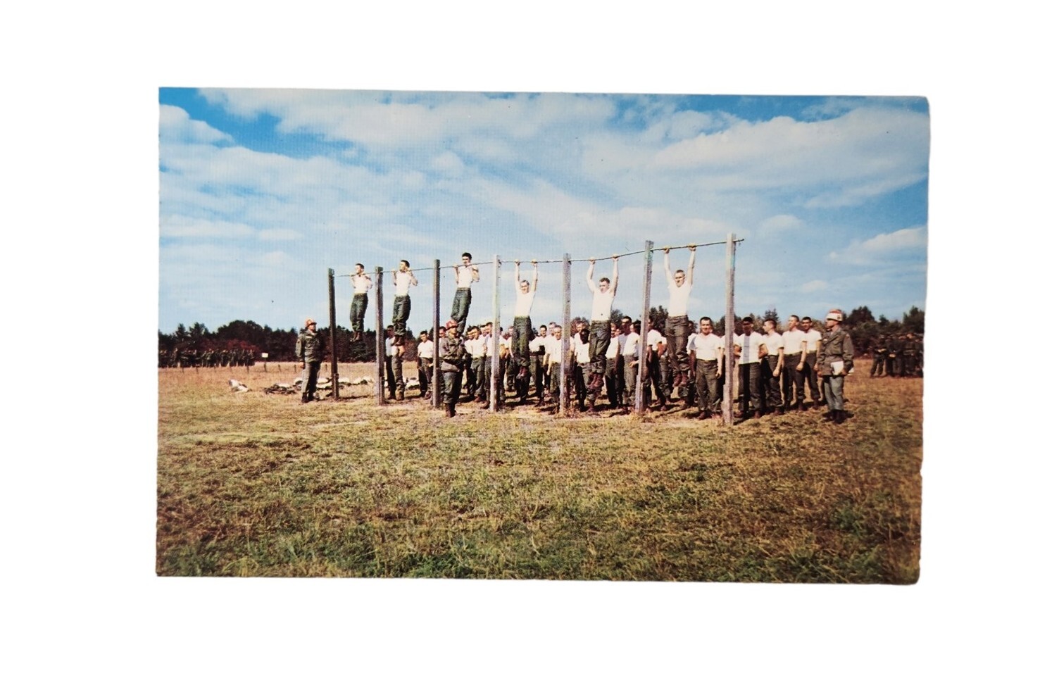 POSTCARD Fort Dix New Jersey NJ Military Base Basic Training c.1940s