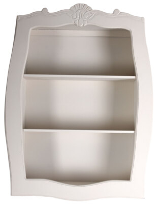 Mensola Da Parete In Legno Vintage Con Cassetto - Foto 4