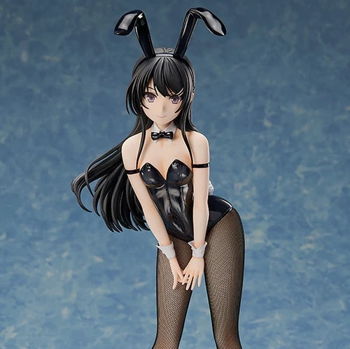 Seishun Buta Yarou Sakurajima Mai Bunny Ver. 1/4 Figure 400mm FREEing Anime toy