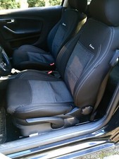 Seat Ibiza III 2002-2008, Maß, Sitzbezüge 5 Sitze, Original-Autopolsterung