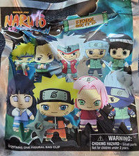 Naruto Shippuden Figural Bag Clip Series 1 Mystery Bag - 1 Bag Clip Per Bag