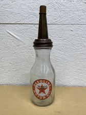 Texaco Seal Motor Oil Bottle Spout Cap Glass ...