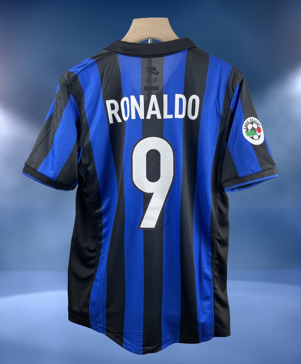 インテル サッカーユニホーム vintage Ronaldo 9 Inter Milan 1997-1998 Home Jersey - Ronaldo #9 Classic