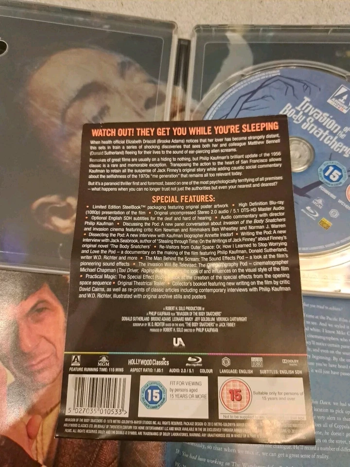 Invasion of the Body Snatchers [Blu-ray] SteelBook, Arrow Video - Image 4 of 4