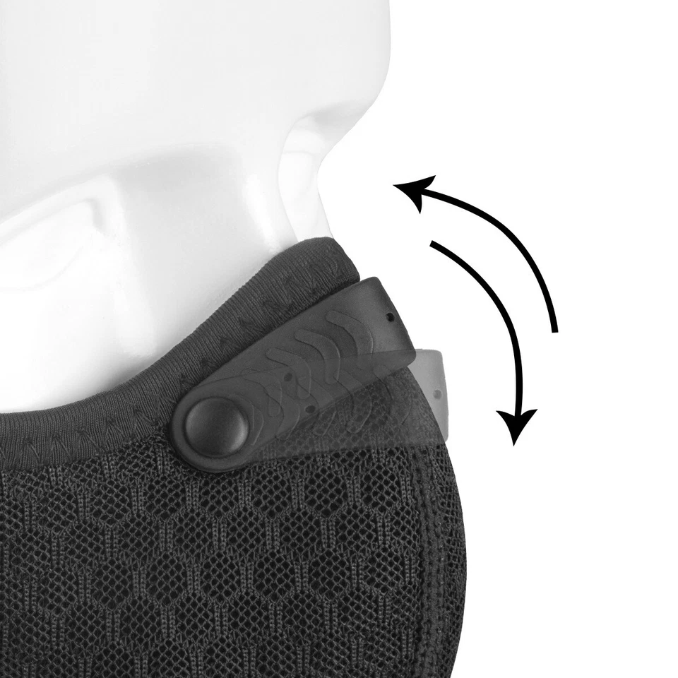 Reusable Face Mask Breathing Valves Sports Cycling Outdoor Active Carbon Filter - Image 4 of 4