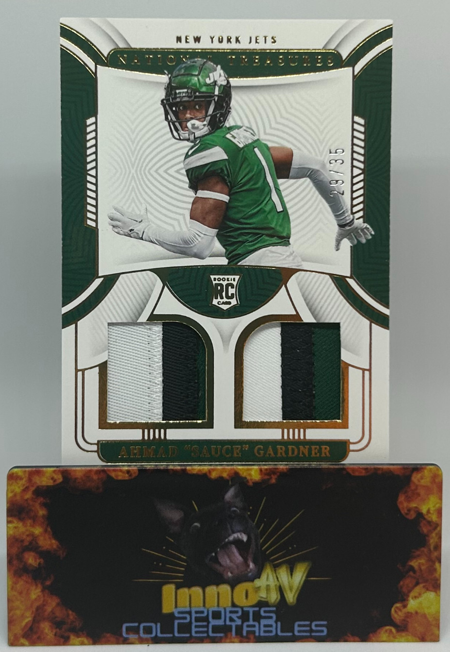 Sauce Gardner Panini National Treasures Treasured Moments #ASG Base