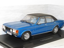 1/18 Ford Granada Mk 1 ( RHD ) - Metallic Blue with Black Vinyl Roof
