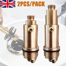 2PCS M8 Replacement Basin Bath Waste Easy Pop Up Click Clack Plug Bolt Spring 