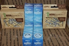 (2Pk) Pride Sports 3 1/4 in. Bamboo Tees & (12) Wilson Golf Balls NEW  Bundle 