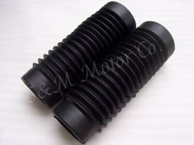BSA B25 C25 B44 A50 A65 TRIUMPH T250 FORK GAITER RUBBER BOOT SET 97-2513, H2513