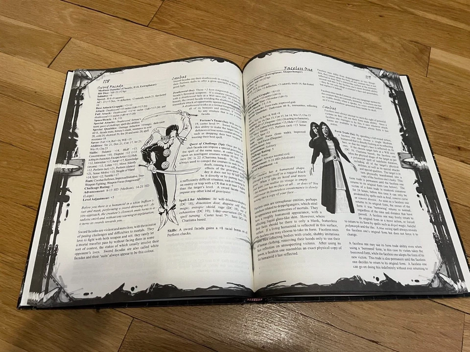 Dungeons & Dragons 3.5: Monster Encyclopaedia II: Dark Bestiary Mongoose D20 - Image 4 of 4