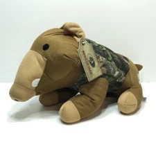 Mossy Oak Warthog Wild Boar Camo Plush AAA Global Industries Stuffed Animal NWT