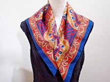 Vintage 25" x 25" Scarf